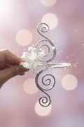 Silver sakura armcuff